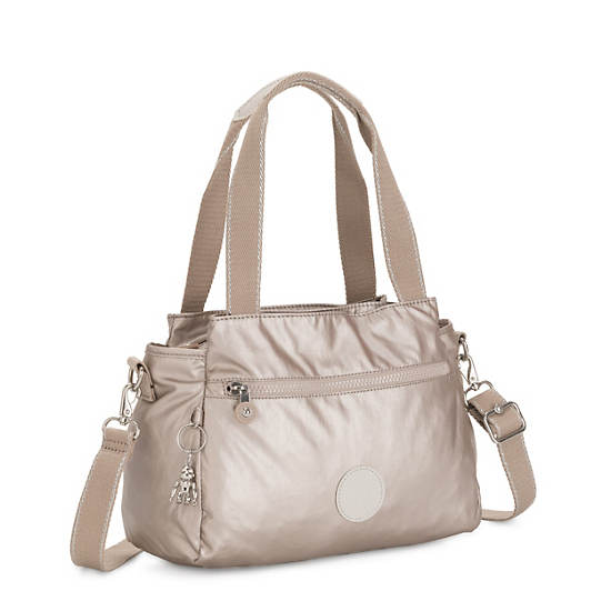 Sacs À Bandoulière Kipling Elysia Metallic Beige | FR 1810IL